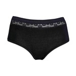 Culotte midi Dentelle Noir Made in France