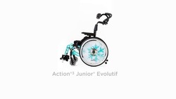 fauteuil roulant manuel type ACTION 3 junior