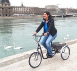 Tricycle adulte et enfant