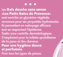 GEL DOUCHE LES PETITS BAINS DE PROVENCE