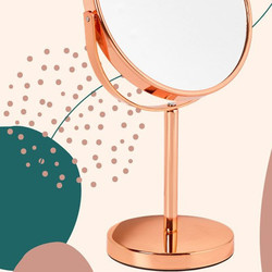 Miroir lumineux sur pied